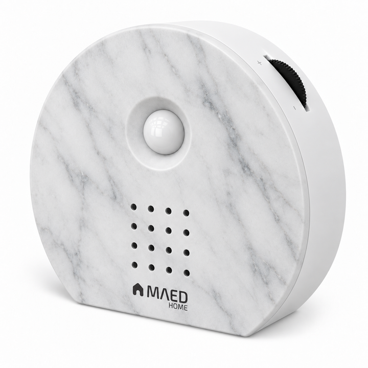 Zijaanzicht van Marble Round