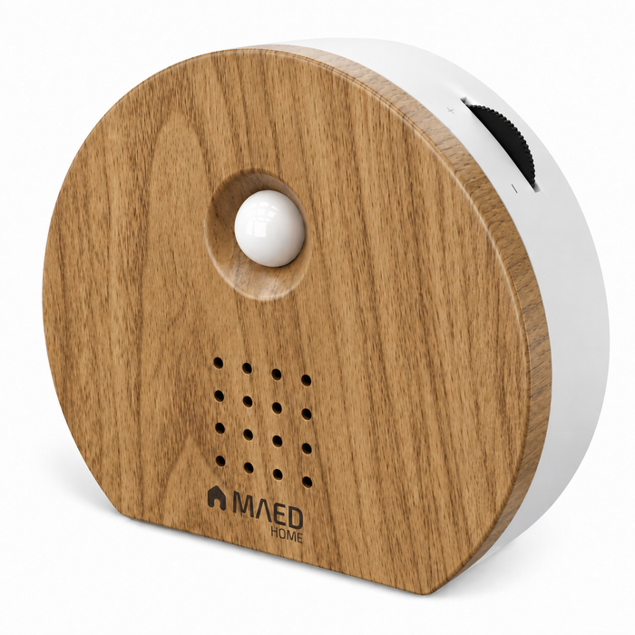 Zijaanzicht van Teak Round
